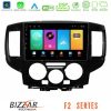 Kimpiris - Bizzar F2 Series 8Core Android16 4+64GB  Nissan NV200 Navigation Multimedia Tablet 9"   (Μαύρο)