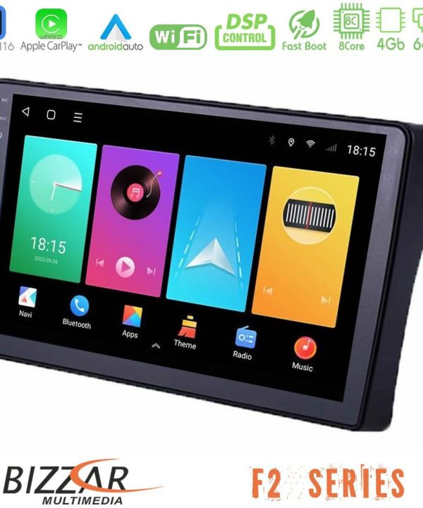 Kimpiris - Bizzar F2 Series 8Core Android16 4+64GB  Nissan Navara D40 Navigation Multimedia Tablet 9"