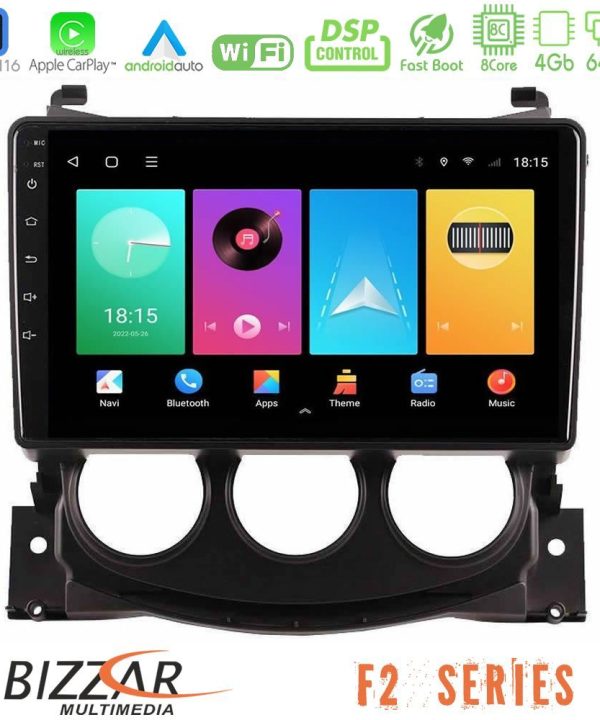 Kimpiris - Bizzar F2 Series 8Core Android16 4+64GB  Nissan 370Z 2009-2013 Navigation Multimedia Tablet 9"