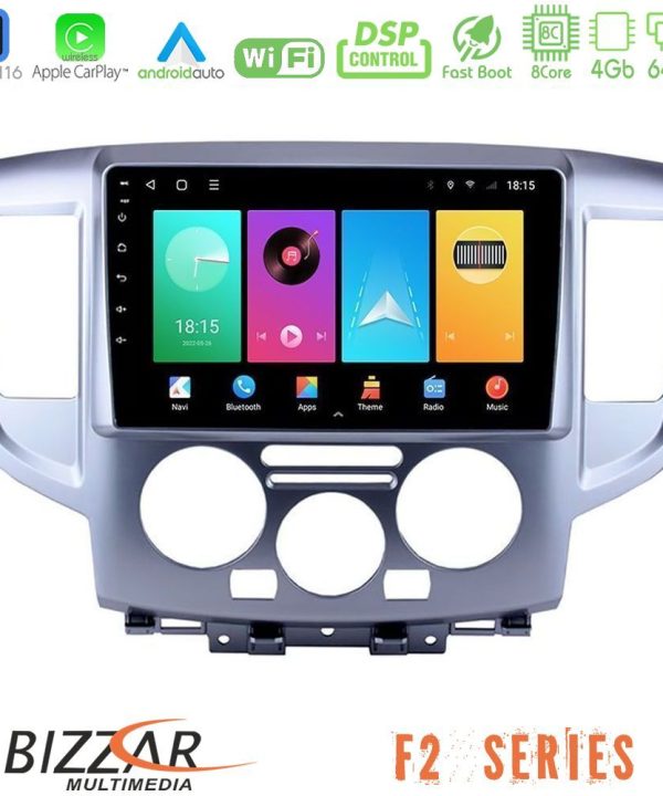 Kimpiris - Bizzar F2 Series 8Core Android16 4+64GB  Nissan NV200 Navigation Multimedia Tablet 9"