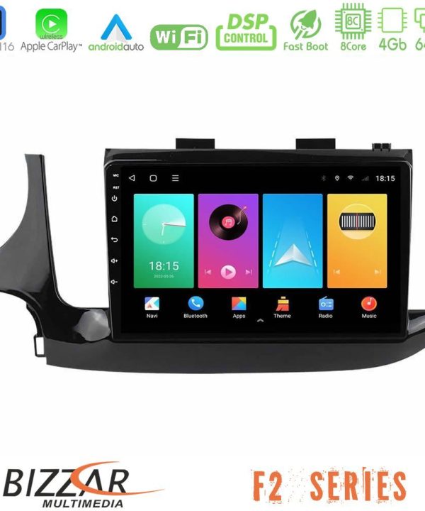 Kimpiris - Bizzar F2 Series 8Core Android16 4+64GB  Opel Mokka 2016-2020 Navigation Multimedia Tablet 9"