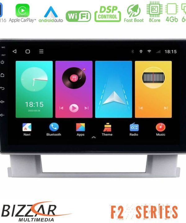 Kimpiris - Bizzar F2 Series 8Core Android16 4+64GB  Opel Astra J 2010-2014 Navigation Multimedia Tablet 9"