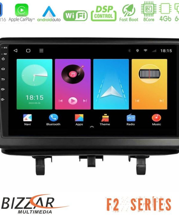 Kimpiris - Bizzar F2 Series 8Core Android16 4+64GB  Opel Meriva B 2010-2017 Navigation Multimedia Tablet 9"