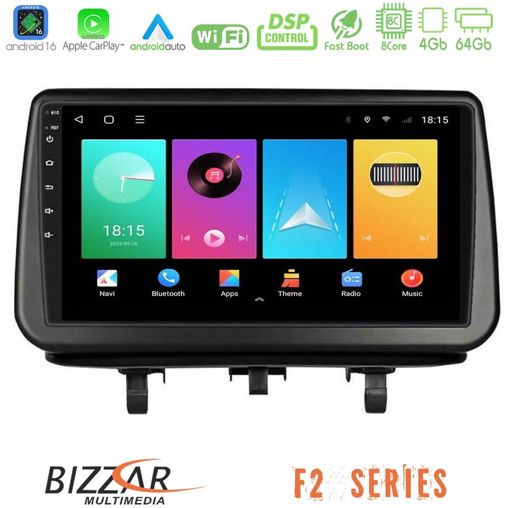 Kimpiris - Bizzar F2 Series 8Core Android16 4+64GB Opel Meriva B 2010-2017 Navigation Multimedia Tablet 9"