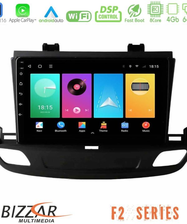 Kimpiris - Bizzar F2 Series 8Core Android16 4+64GB  Opel Insignia 2 2017-2020 Navigation Multimedia Tablet 9"