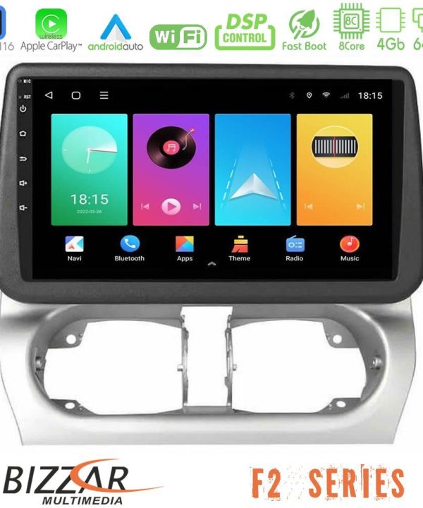 Kimpiris - Bizzar F2 Series 8Core Android16 4+64GB  Opel Corsa C/Combo C Navigation Multimedia Tablet 9"