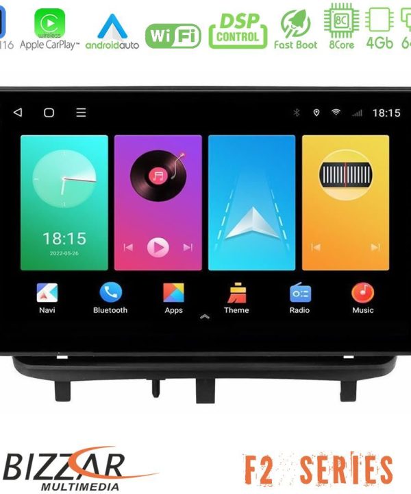 Kimpiris - Bizzar F2 Series 8Core Android16 4+64GB Opel Corsa D 2006-2014 Navigation Multimedia Tablet 9"