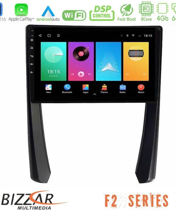 Kimpiris - Bizzar F2 Series 8Core Android16 4+64GB  Porsche 911/Cayman/Boxster Navigation Multimedia Tablet 9"