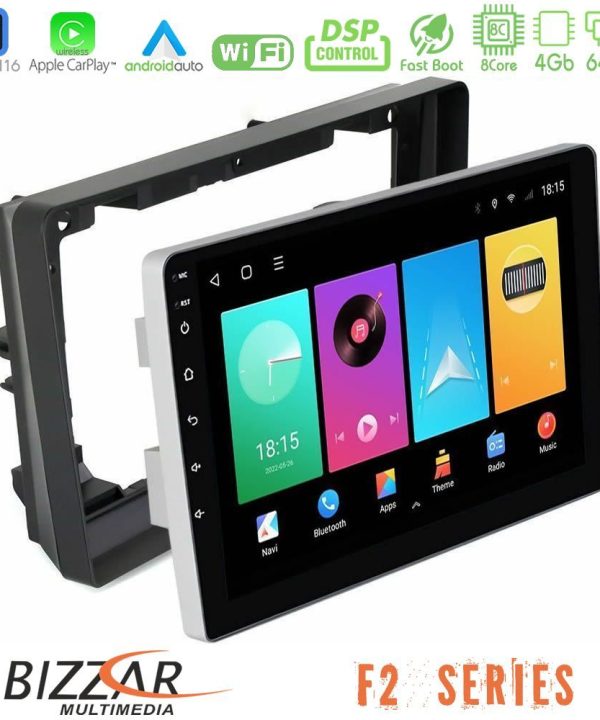 Kimpiris - Bizzar F2 Series 8Core Android16 4+64GB  Peugeot 308 2013-2020 Navigation Multimedia Tablet 9"