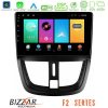 Kimpiris - Bizzar F2 Series 8Core Android16 4+64GB  Peugeot 207 Navigation Multimedia Tablet 9"