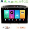 Kimpiris - Bizzar F2 Series 8Core Android16 4+64GB Peugeot 308/RCZ Navigation Multimedia Tablet 9" (Ασημί Χρώμα)