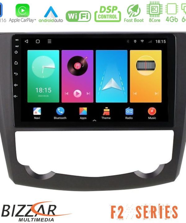 Kimpiris - Bizzar F2 Series 8Core Android16 4+64GB  Renault Kadjar Navigation Multimedia Tablet 9"