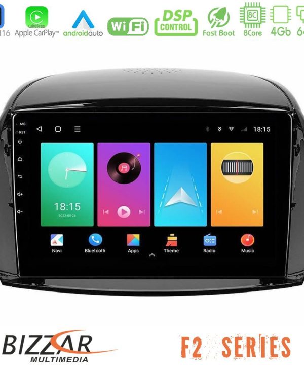 Kimpiris - Bizzar F2 Series 8Core Android16 4+64GB  Renault Koleos 2007-2015 Navigation Multimedia Tablet 9"