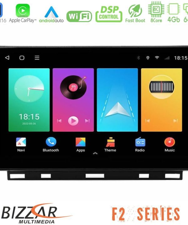 Kimpiris - Bizzar F2 Series 8Core Android16 4+64GB  Renault Clio 5 2020-2024 Navigation Multimedia Tablet 9"