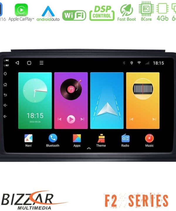 Kimpiris - Bizzar F2 Series 8Core Android16 4+64GB  Smart 451 Navigation Multimedia Tablet 9"