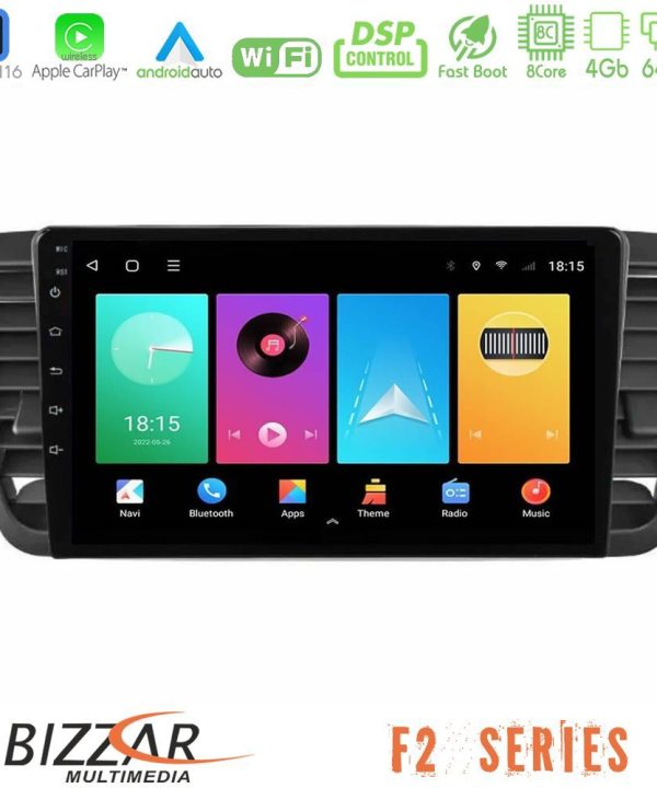 Kimpiris - Bizzar F2 Series 8Core Android16 4+64GB  Subaru Legacy/Outback 2002-2008 Navigation Multimedia Tablet 9"