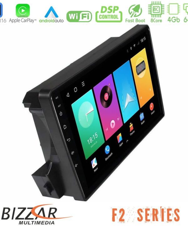 Kimpiris - Bizzar F2 Series 8Core Android16 4+64GB Ssangyong Actyon/Kyron 2005-2014 Navigation Multimedia Tablet 9"