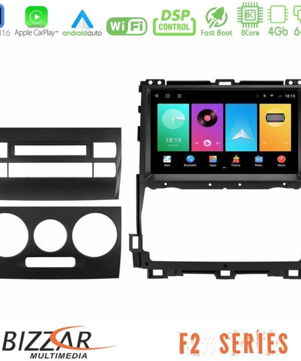 Kimpiris - Bizzar F2 Series 8Core Android16 4+64GB  Toyota Land Cruiser J120 2002-2009 Navigation Multimedia Tablet 9"