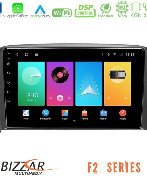 Kimpiris - Bizzar F2 Series 8Core Android16 4+64GB  Volvo S80 1998-2006 Navigation Multimedia Tablet 9"