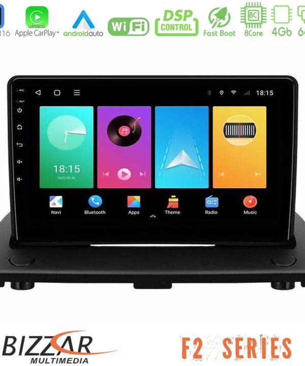 Kimpiris - Bizzar F2 Series 8Core Android16 4+64GB  Volvo XC90 2006-2014 Navigation Multimedia Tablet 9"
