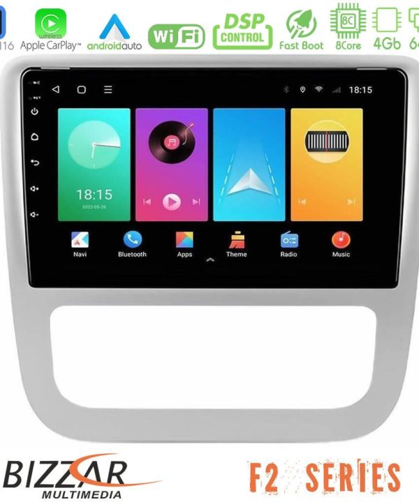 Kimpiris - Bizzar F2 Series 8Core Android16 4+64GB  VW Scirocco 2008-2014 Navigation Multimedia Tablet 9"