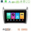 Kimpiris - Bizzar F2 Series 8Core Android16 4+64GB  Vw Polo 2014-2017 Navigation Multimedia Tablet 9"   (Silver)