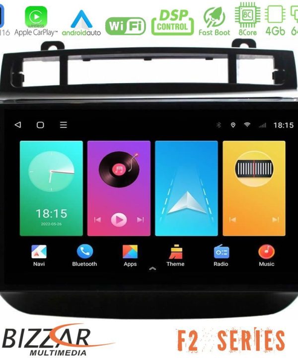 Kimpiris - Bizzar F2 Series 8Core Android16 4+64GB VW Touareg 2011-2018 Navigation Multimedia Tablet 9"