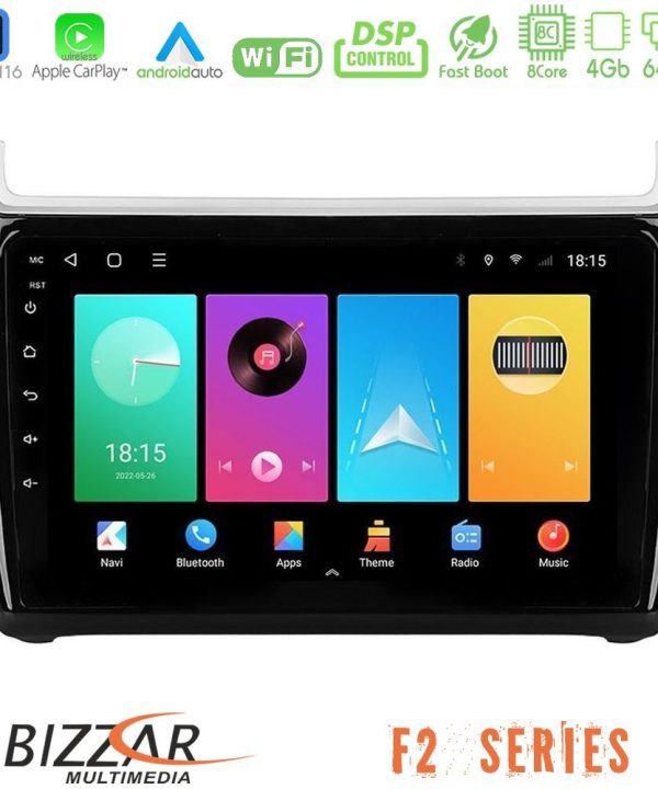 Kimpiris - Bizzar F2 Series 8Core Android16 4+64GB  Vw Polo Navigation Multimedia Tablet 9"