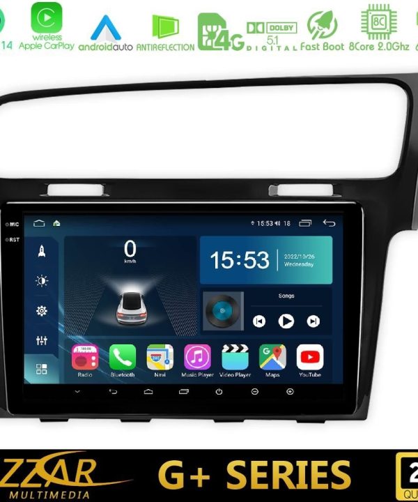 Kimpiris - Bizzar G+ Series VW GOLF 7 RHD 8core Android14 6+128GB Navigation Multimedia Tablet 10"