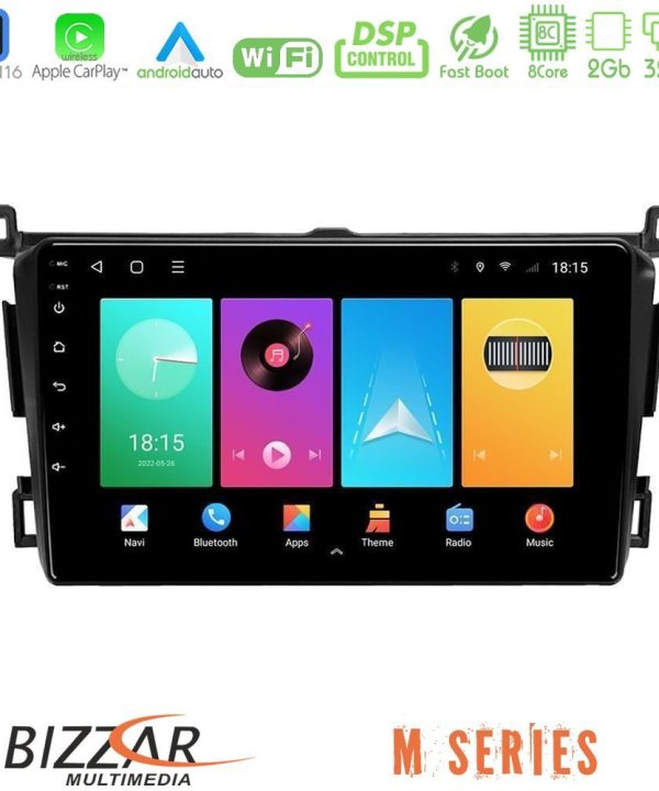 Kimpiris - Bizzar M Series 8Core Android16 2+32GB  Toyota RAV4 2013-2018 Navigation Multimedia Tablet 9"
