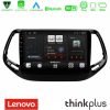 Kimpiris - Lenovo Thinkplus Series 4Core Android15 2+32GB  Jeep Compass 2017> Navigation Multimedia Tablet 10" Με Carplay & Android Auto