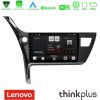 Kimpiris - Lenovo Thinkplus Series 4Core Android15 2+32GB Toyota Corolla 2017-2018 Navigation Multimedia Tablet 10" Με Carplay & Android Auto