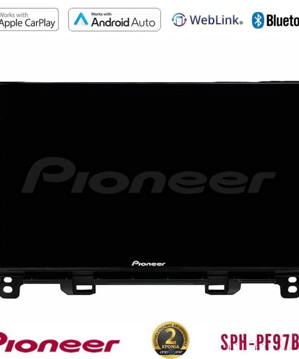 Kimpiris - Pioneer SPH-PF97BT Series Honda Jazz RHD 2021-2025 Multimedia Station 10" (Tablet Style) Με Carplay & Android Auto