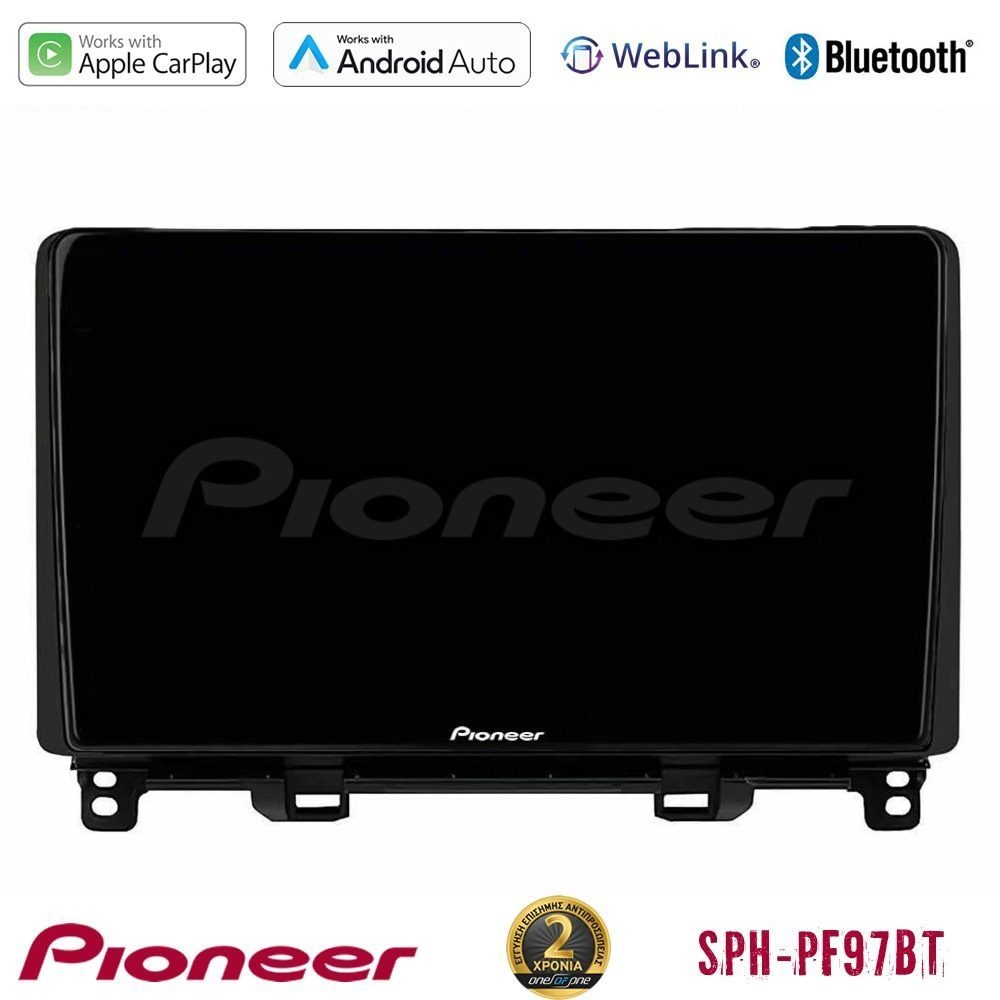 Kimpiris - Pioneer SPH-PF97BT Series Honda Jazz RHD 2021-2025 Multimedia Station 10" (Tablet Style) Με Carplay & Android Auto