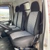 Καλύμματα Υφασμάτινα Για Φορτηγάκια Μονό-Διπλό Μαύρο-Γκρι Σετ 7 Τεμάχια - Image 3
