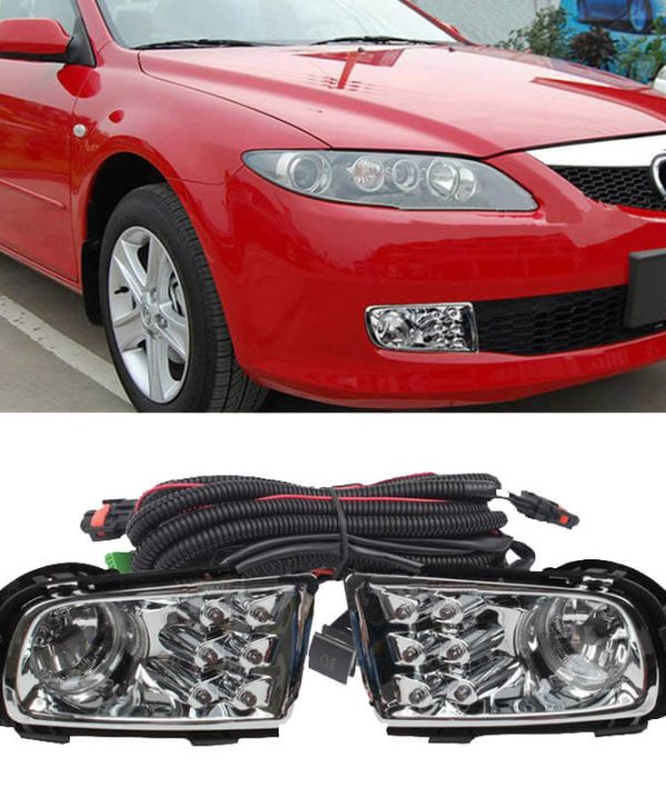 Kimpiris - Προβολείς Ομίχλης Για Mazda 6 06-08 Με Led  ΜΖ-155L 2 Τεμάχια