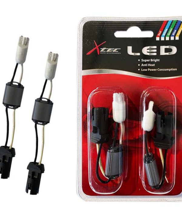 Kimpiris - Αντίστασεις Canceller Canbus Για Led Με T10 w5w Κούμπωμα Plug & Play 5W X-Tec 2 Τεμάχια