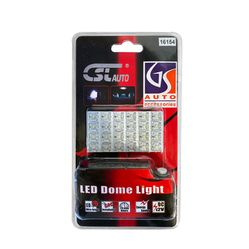 Led Πλαφονιέρας 24 Led 12volt Με 5 Αντάπτορες Λευκό 1 Τεμάχιο - Image 3