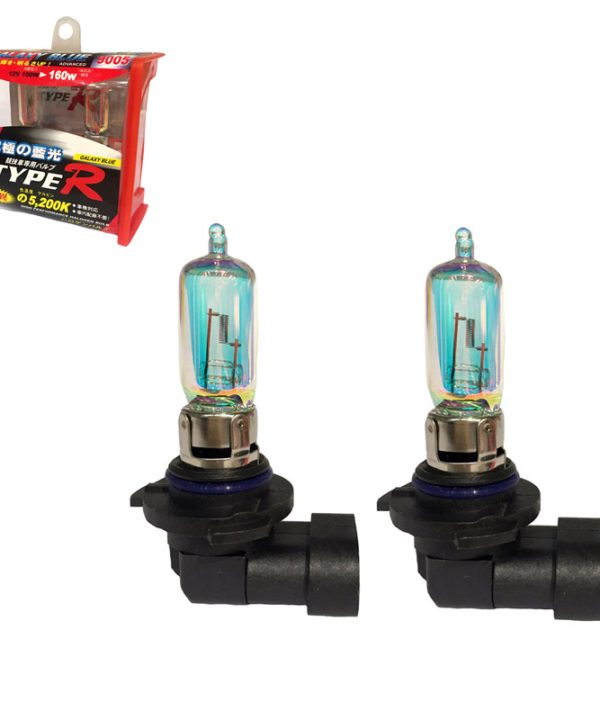 Kimpiris - Λάμπες Αλογόνου HB3 9005 12V 100w Rainbow Blue Type-R TR-9109B 2 Τεμάχια