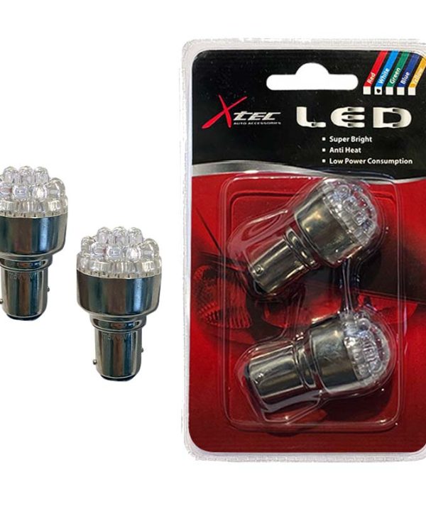Kimpiris - Λάμπες Led 1157 / BAY15D / S25 P21/5W 12V Double White 6000k X-Tec 2 Pieces