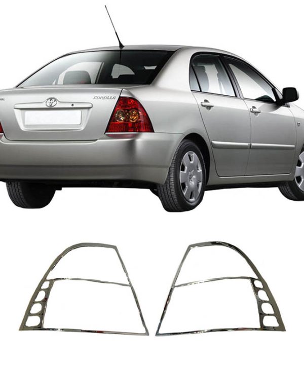 Kimpiris - Μασκάκια Πισινών Φαναριών Χρωμίου Για Toyota Corolla Sedan 04-06 2 Τεμάχια