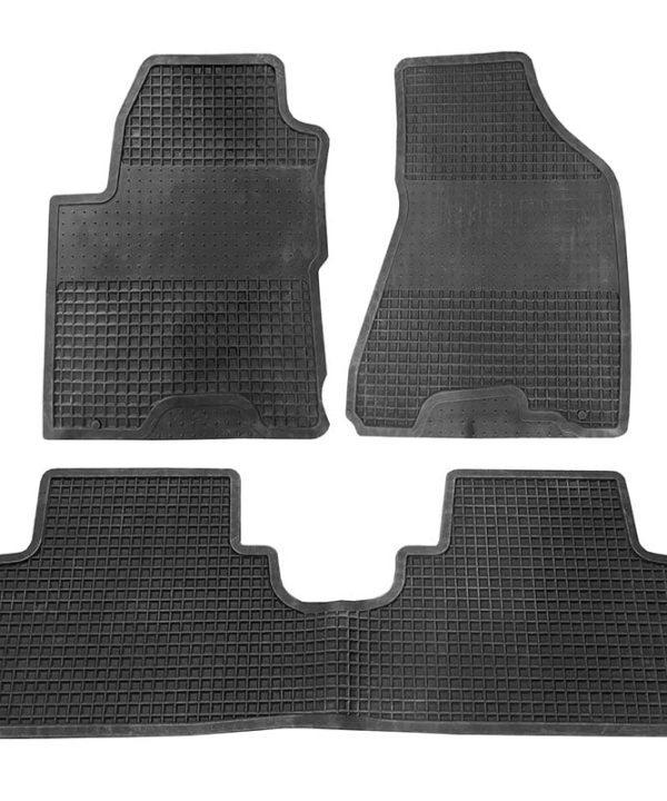 Kimpiris - Πατάκια Σκαφάκια 3D Από Λάστιχο Για Hyundai Tucson 05-10 "Star Diamond" 3 Τεμάχια Μαύρα