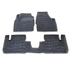 Kimpiris - Πατάκια Σκαφάκια 3D Από Λάστιχο Για Land Rover Freelander 2 2007-2014 "Star Diamond" 3 Τεμάχια Μαύρα