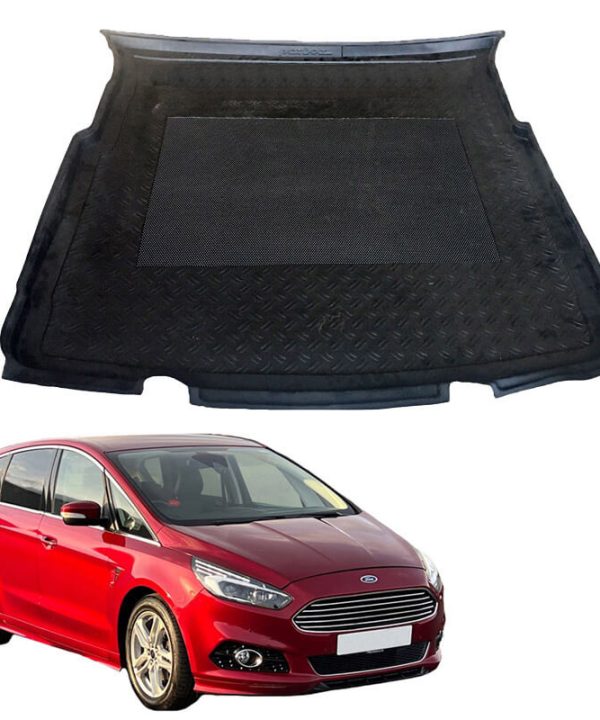 Kimpiris - Πατάκι Πορτ-Παγκάζ 3D Σκαφάκι Για Ford S-Max 06-15 Μαύρο 01-364 PEX