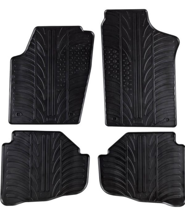 Kimpiris - Πατάκια Αυτοκινήτου Gledring 0060 VW Fox 2005-2011 Μαύρο 4 Τεμάχια