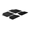 Kimpiris - Πατάκια Αυτοκινήτου Gledring 0231 Kia Picanto 2004-2007 Μαύρο 4 Τεμάχια
