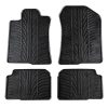 Kimpiris - Πατάκια Αυτοκινήτου Gledring 0262 Toyota Corolla Verso 2004-2009 Μαύρο 4 Τεμάχια