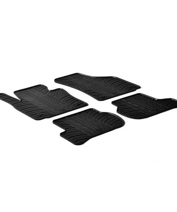 Kimpiris - Πατάκια Αυτοκινήτου Gledring 0311 Seat Leon 1P 2005-2013 / Cupra Μαύρο 4 Τεμάχια