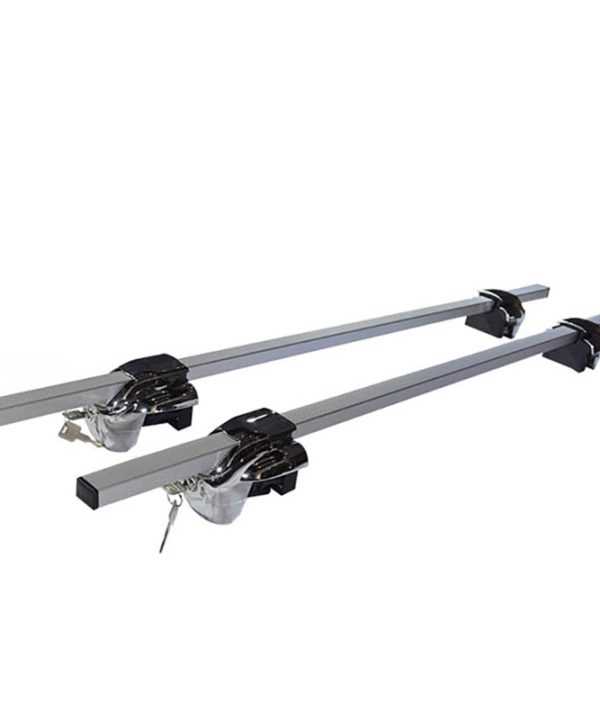 Alternative view of Μπάρες Οροφής Αλουμινίου Railing System 123cm Ασημί Με Ασημί Καπάκια (Hj-Rb013) 2 Τεμάχια