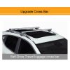 Μπάρες Οροφής Αλουμινίου Rackit Universal 120cm Railing System Σετ Με Πόδια Και Κλειδαριά Ασημί 2 Τεμάχια - Image 3